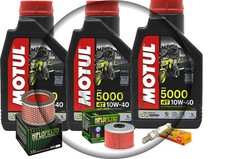 KIT TAGLIANDO HONDA NX 650 DOMINATOR 1988 2002 MOTUL CANDELA FILTRO OLIO E ARIA