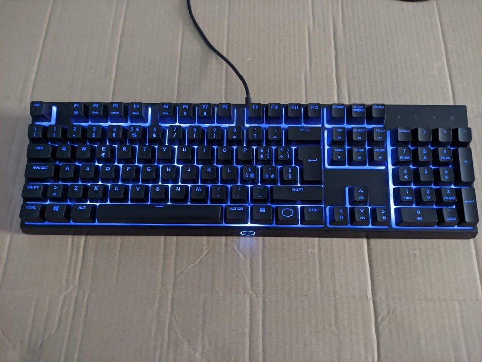 Cooler Master MasterKeys MK110 Tastiera RGB 6 Zone Gaming Mem-ccanica - Immagine 3 di 4