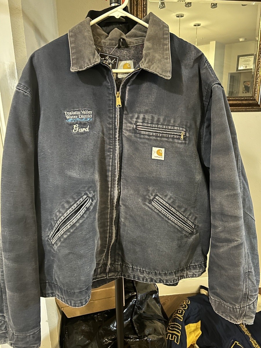 Vintage Carhartt Detroit Jacket Mens J97 PTL Size X Large Blanket
