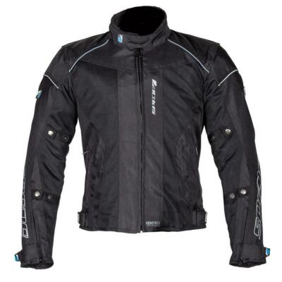 Spada Air Pro Seasons wasserdichte Motorradjacke CE Thermo schwarz XL