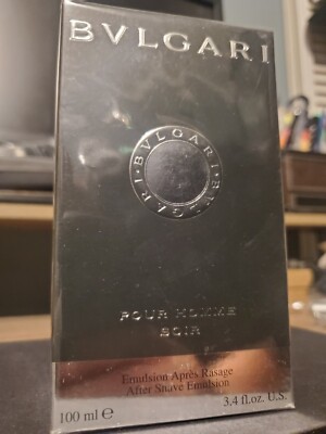 Bvlgari Pour Homme Soir After Shave Emulsion 3.4 oz / 100 ml