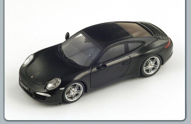 Spark S3392 Porsche 991 Carrera S 2012 cadeau idéal miniature 1/43 noire