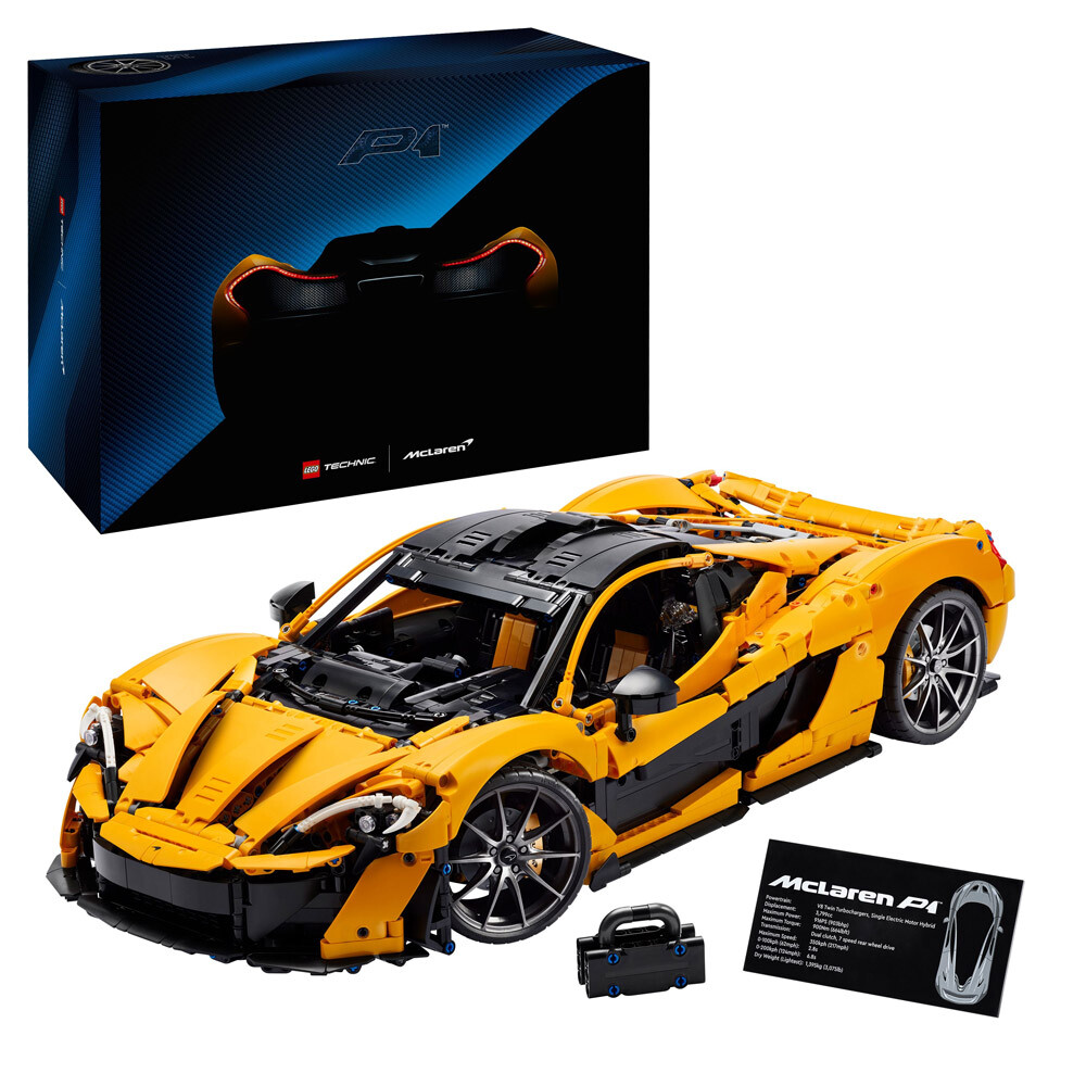 Набор LEGO Technic McLaren P1 42172 из конструктора mit Supersportwagen для сборки автомобилей 105990₽