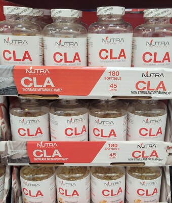 nutra botanics l carnitine Nutra Botanics CLA 1000mg 180 softgels Helps Support Weight Loss