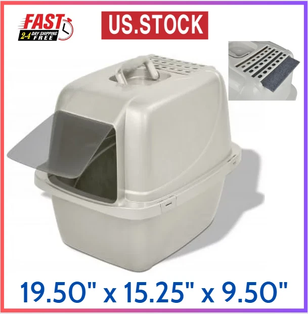 Van ness covered cat litter box cheap