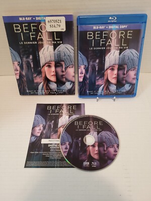 Before I Fall Blu-ray - 2017 - Bilingual w/Slipcover & Insert