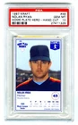 NOLAN RYAN (POP 78) 1987 KRAFT HAND-CUT HOME PLATE HEROES PSA-10 GEM-MT CARD #48