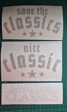 🔰CLASSIC sticker set sticker tuning vintage classics styling NEW