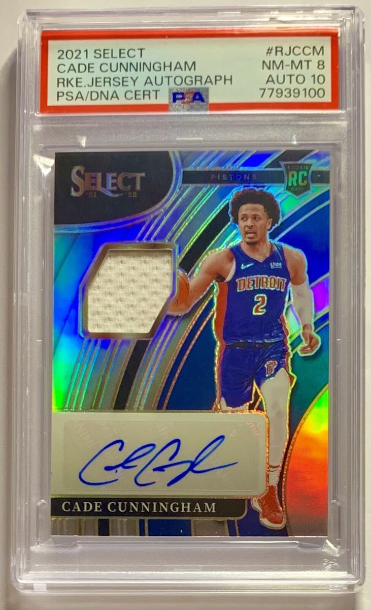2021-22 Panini Select Silver Prizm Cade Cunningham RC Rookie 