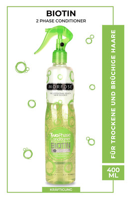 Morfose Biotin 2-Phasen Conditioner 400ml   Leave-In Pflege   Grün   Kräftigung