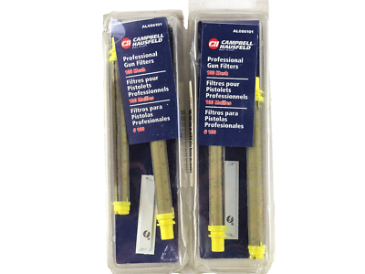 #ad NEW Campbell Hausfeld AL086101 Professional Gun Filters 100 Mesh Lot of 2 $30.00