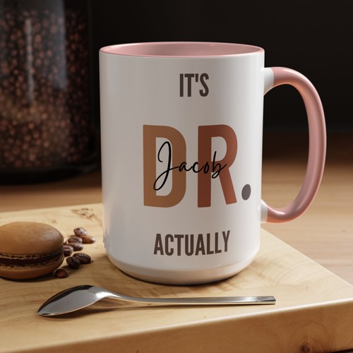 Personalized Doctor Mug Medical School Graduation Gift Custom Physician 15oz Cup - Picture 26 of 31