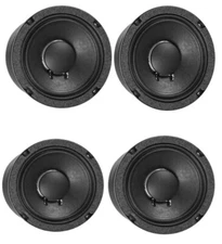 4x Eminence Beta-6A 6" High Power Pro Midbass Woofer Midrange Speaker 350 Watts