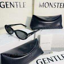 GentleMonster Cocoa 01  Sunglasses Black Frame Black Lenses