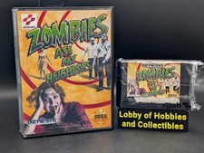Zombies Ate My Neighbors ( Sega Genesis ) Authentic - W/ Case - Tested