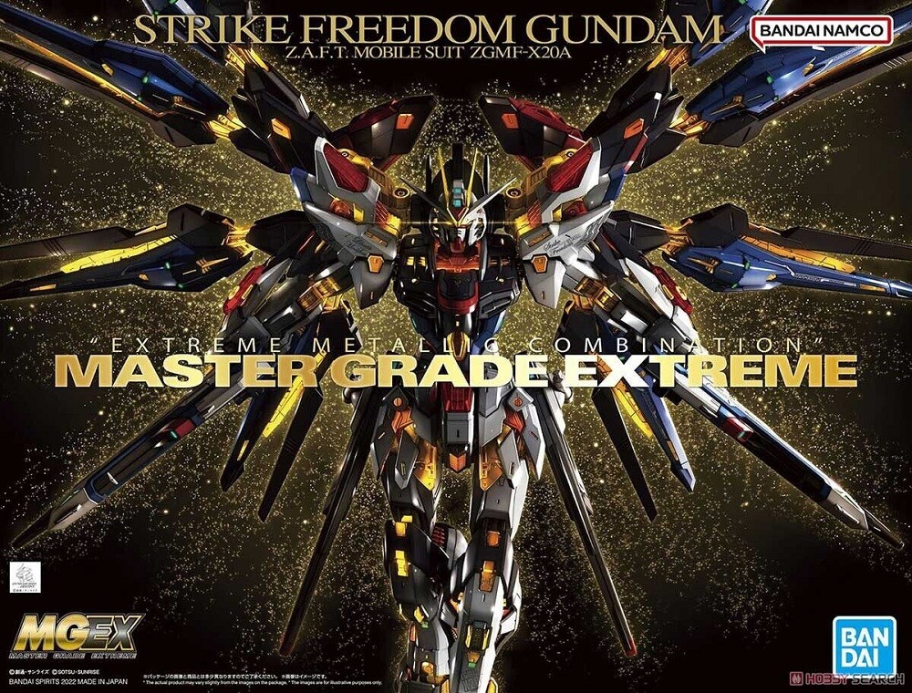 Kit Modelo Bandai Hobby Gundam Seed Destiny Strike Freedom MGEX 1/100 Vendedor de EE. UU.