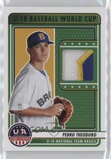 2023 Panini USA Baseball Stars & Stripes Prime 7/10 Pedro Theodoro #U18-PTP 09j5