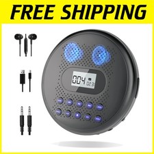 Backlit Display CD Player with Dual Stereo Speakers