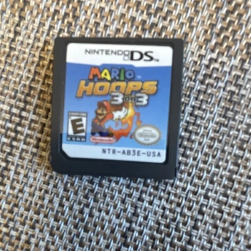 Nintendo Mario Hoops 3 on 3 Nintendo DS Super Mario Bros. NTSC-U/C E-Everyone
