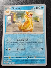 Pokemon Obsidian Flames Floatzel Reverse Holo UC Card 049/197 NM