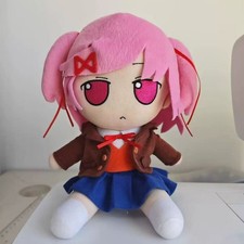 Doki Doki Literature Club Plus Natsuki Plush Doll Stuffed Toy Little Buddy Gifts