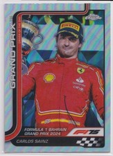 2025 Topps Chrome F1 GP Driver Of The Day Carlos Sainz Ferrari #122 Refractor
