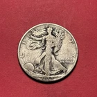 (1) Beautiful Antique 1938-D Walking Liberty Half Dollar CHOICE VG-VERY GOOD