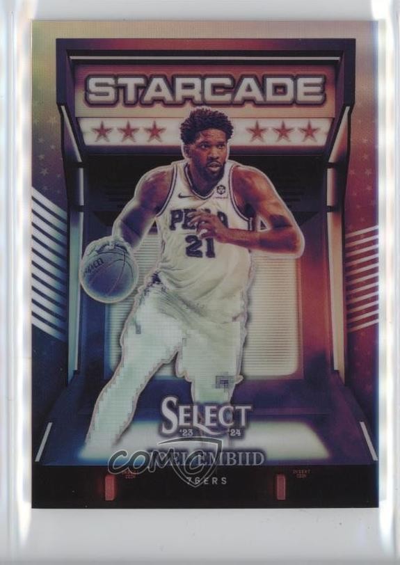 2023-24 Panini Select Starcade Joel Embiid #28 07r3