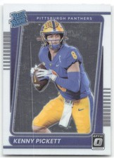 Kenny Pickett 2022 Panini Chronicles Draft Picks Donruss Optic Rated Rookie