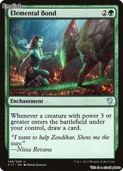 Elemental Bond 148/309 Uncommon Commander 2017 MTG