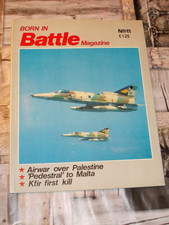Born in Battle Magazine No.11 , Airwar over Palestine , Kfir first Kill , Malta