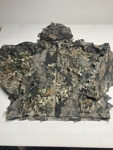 Vtg Game Hunter Men Jacket XL XXL Green Camouflage Ghillie Suit Hunting 90s USA