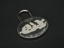 HERMES ANNEE MEDITERRANEE 2003 Cadena Charm Silver Tone FF3818
