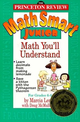 Math Smart Junior: Grade School Math Made Easy - Lerner, Marcia - Acceptable...