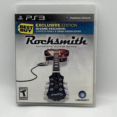 Rocksmith (PlayStation 3 PS3) Best Buy Exclusive Edition Complete & Tested