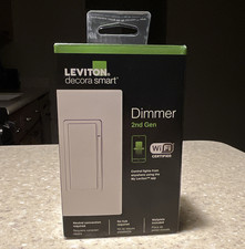 Leviton Decora Smart Wi Fi Dimmer Wall Switch...