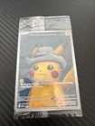 Pokémon Pikachu TCG Grey Felt Hat Van Gogh Full Art Promo SVP #085 Sealed