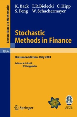 Back - Stochastic Methods in Finance   Lectures given at the C.I.M.E.- - X555z