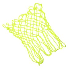 Durable Nylon Basketball Net for Outdoor Use Fluorescent Yellow Mesh