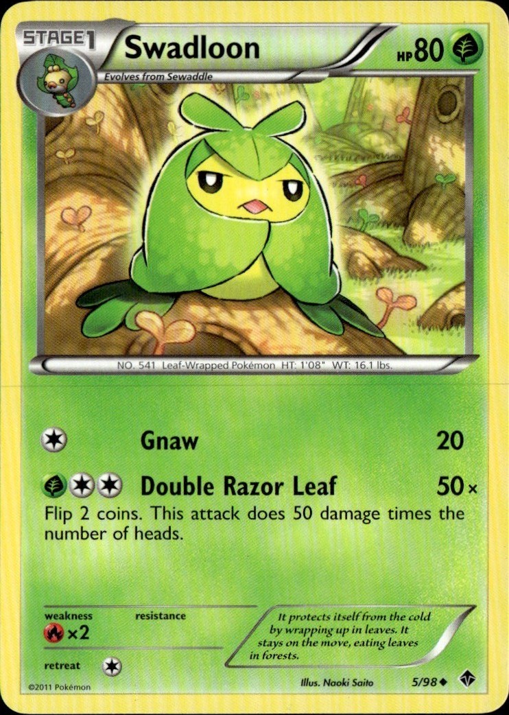 Swadloon (5) Uncommon Emerging Powers 5/98 NM