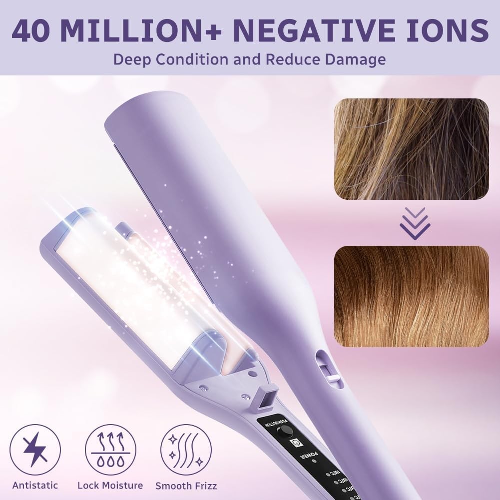 Romantic Egg Roll Curling Iron French Egg Roll Big Wave Curler Hair Styling UK