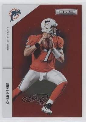 2011 Panini Rookies & Stars Longevity Ruby 134/150 Chad Henne #79 0q3