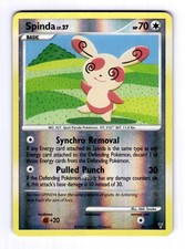Spinda Supreme Victors #46 (2009) Rare Reverse Holo LP Pokemon on eBay
