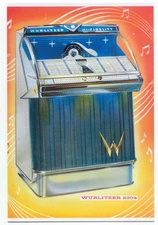 Wurlitzer Jukebox 2304 Advertising Postcard