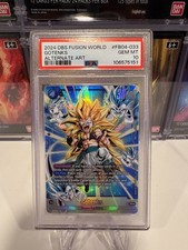 Dragon Ball Fusion World FB04 033 Gotenks sr PSA 10 Gem Mint Ultra Limit