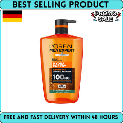 L'Oréal Men Expert XXXL Duschgel Und Shampoo Für Männer, Duschbad Zur Reinigung