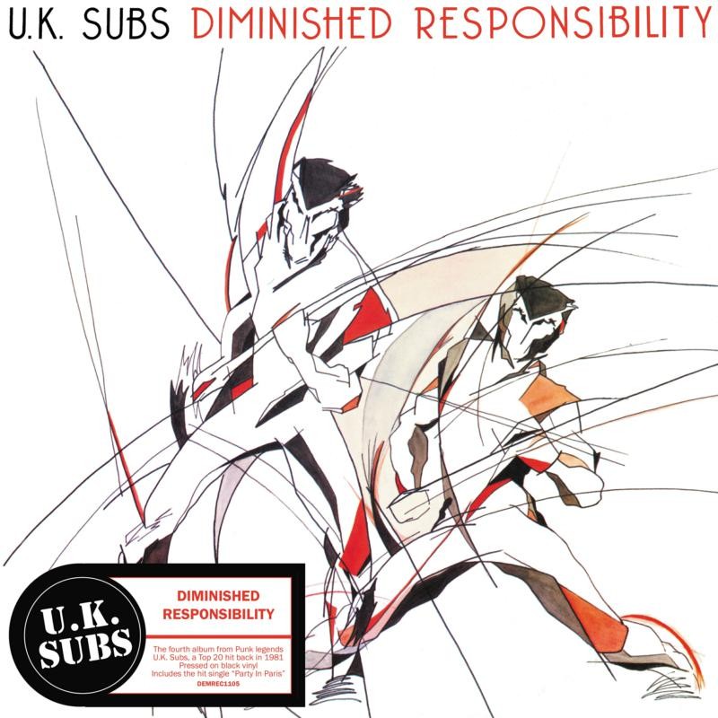 UK Subs Diminished Responsibility LP Vinyl NEW