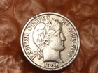 1900 Barber Silver Dime High Grade #2B