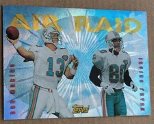 1995 Topps Air Raid Dan Marino Irving Fryar #AR8 Miami Dolphins 