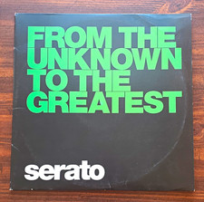 Serato Official Control Vinyl CV2.5 Black Green/Blue Label 33 RPM DJ Pro